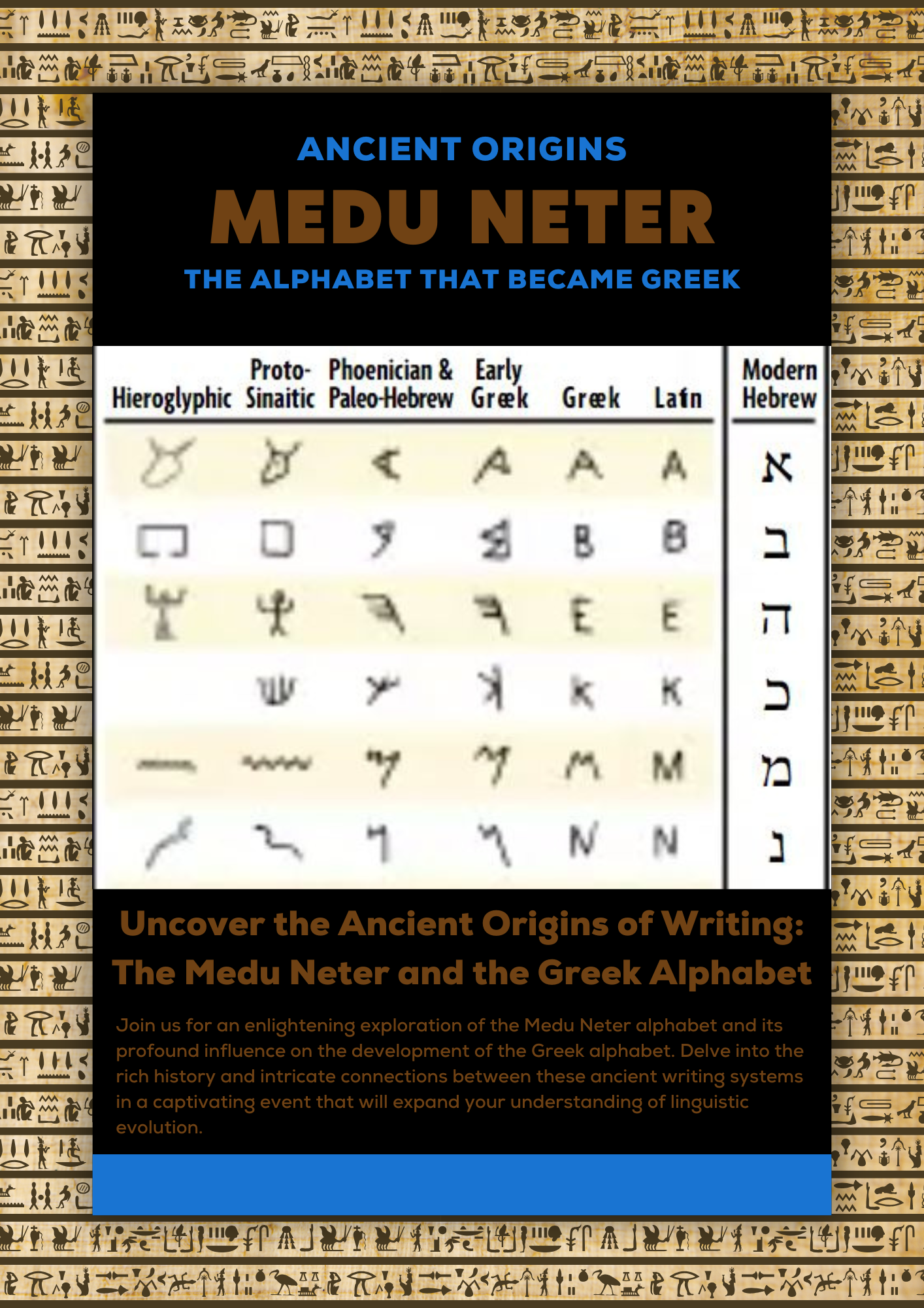 The Medu Neter and the living power of words
